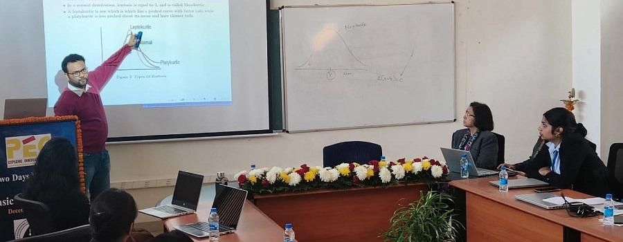 Workshop on “Basic Data Analysis” at PEC 