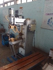 Spot cum Projection Welding Machine with Air Compressor (Electro weld Make)