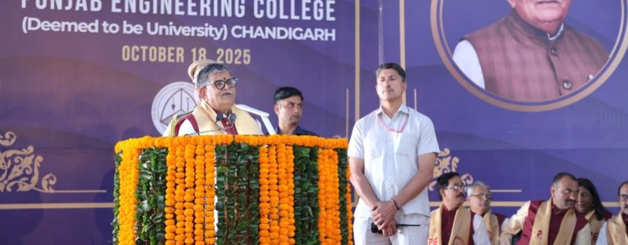 55th Convocation of Punjab Engineering College