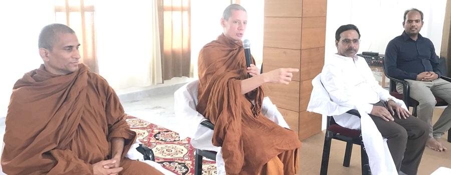 PEC Hosts Buddhist Monks for Session