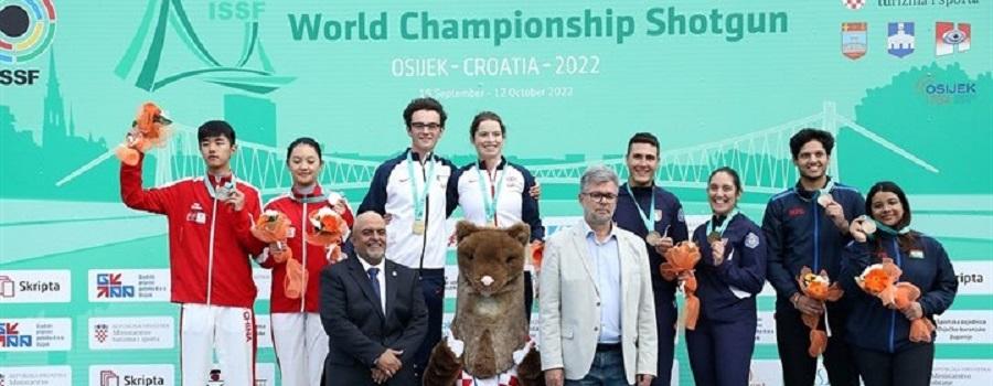 Bronze Medals in ISSF World Championship PEC 2022