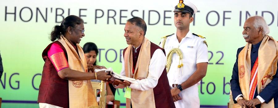 President of India Graces 52nd Convocation