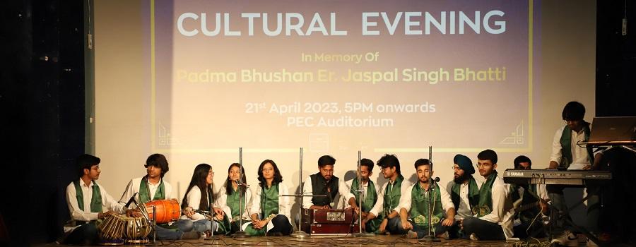 Jaspal Bhatti Cultural Evening PEC 2023
