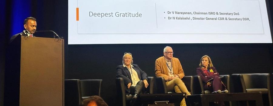 PEC Alumnus Mr. Jitendra Singh Honoured at International ‘Health from Space’ Congress 2026