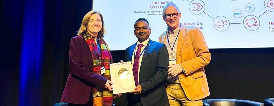 PEC Alumnus Mr. Jitendra Singh Honoured at International ‘Health from Space’ Congress 2026