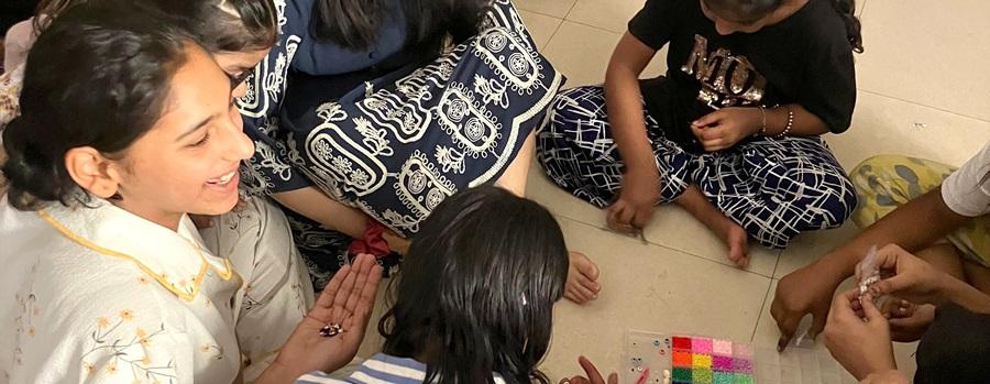 Rotaract’s Visit to Jyoti Sarup Kanya Asra Society