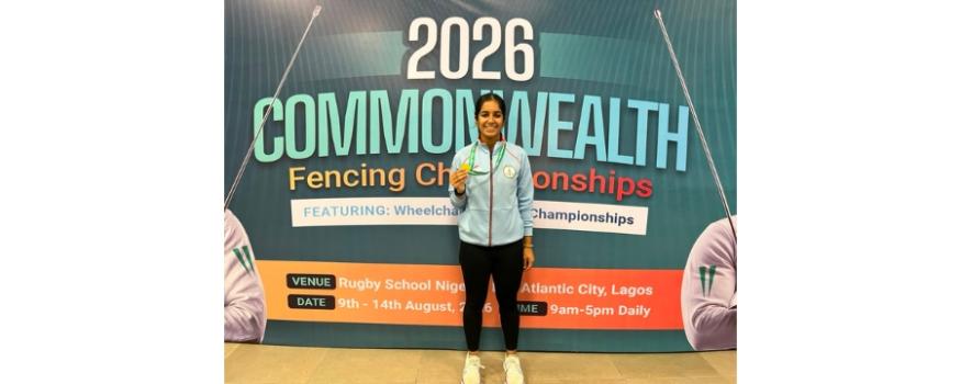 Pranshi Arora Wins Gold Medal