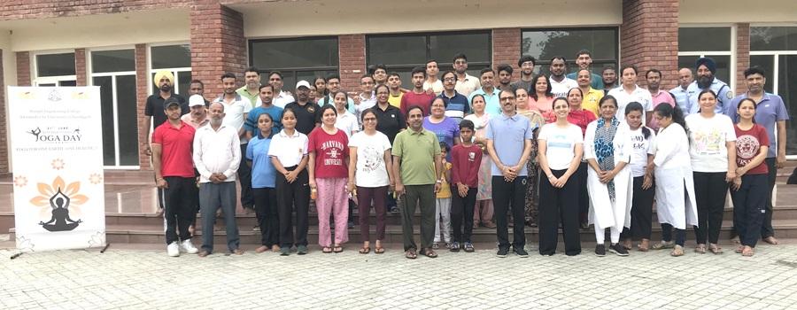 Yoga Day PEC 2025