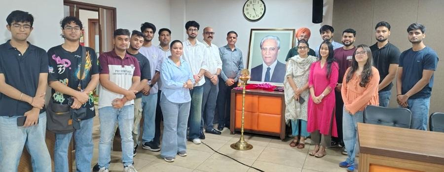 PEC Commemorates Birth Anniversary of Prof. Satish Dhawan