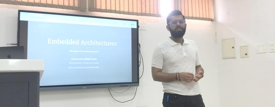 PEC Hosts Expert Lecture on Embedded Architecture