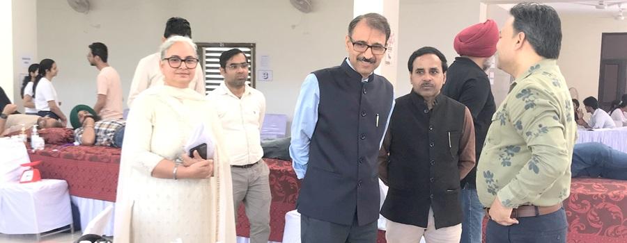 NSS-PEC Organized Blood Donation Drive