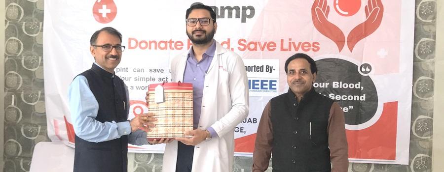 NSS-PEC Organized Blood Donation Drive