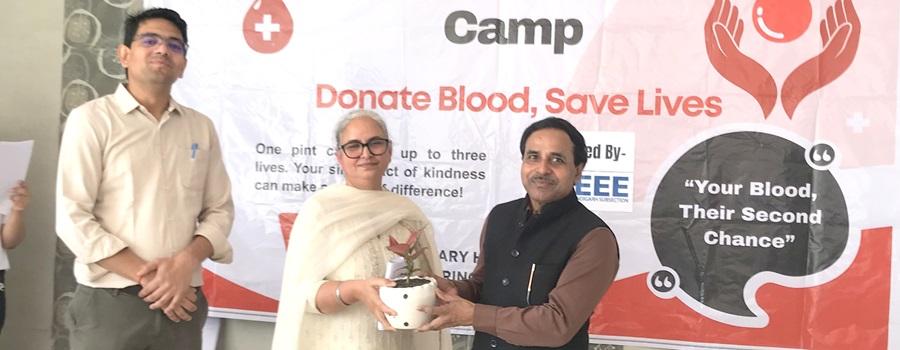 NSS-PEC Organized Blood Donation Drive