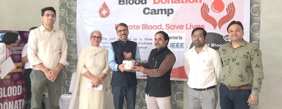 NSS-PEC Organized Blood Donation Drive