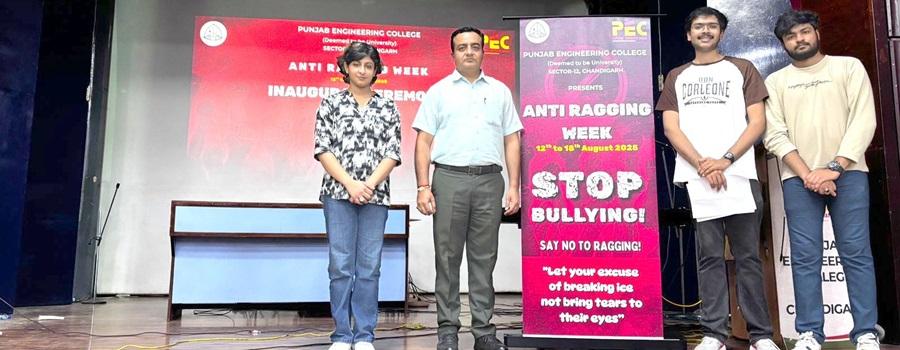 Anti-Ragging Week at PEC