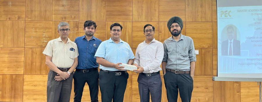 Industry–Academia Interaction Week organized in Aerospace Department ...