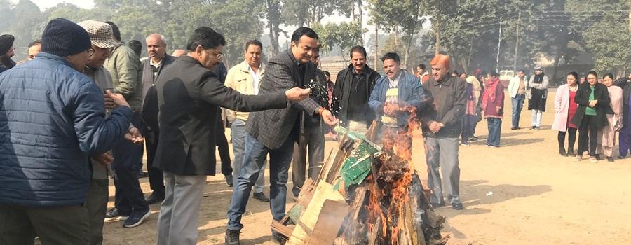 PEC Celebrates Lohri with Traditional Fervour and Community Spirit ...