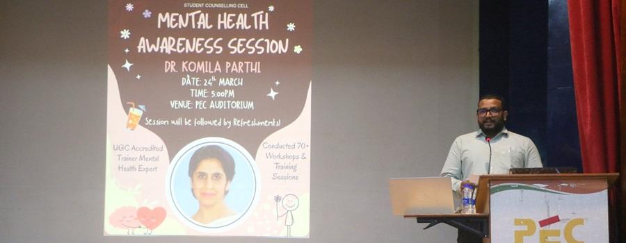 PEC Organises Mental Health Awareness Session 