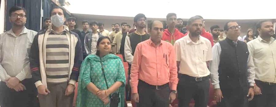 PEC Students Join Nationwide Singing to Mark 150 Years of ‘Vande Mataram’