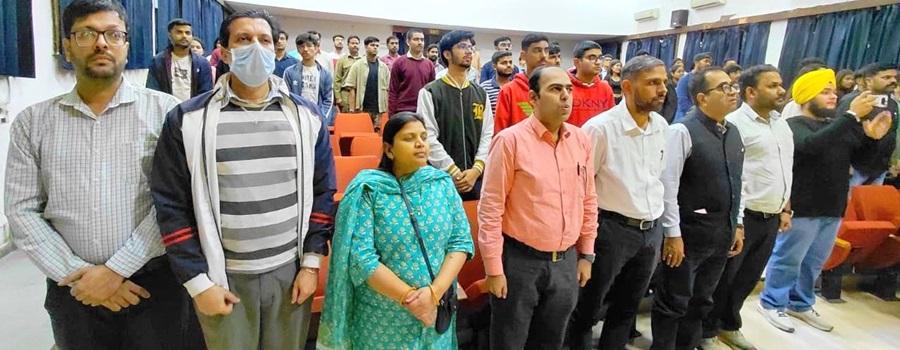 PEC Students Join Nationwide Singing to Mark 150 Years of ‘Vande Mataram’