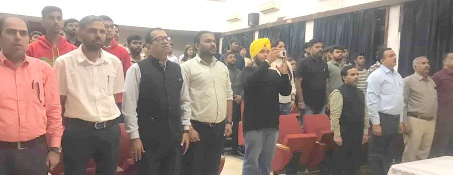 PEC Students Join Nationwide Singing to Mark 150 Years of ‘Vande Mataram’