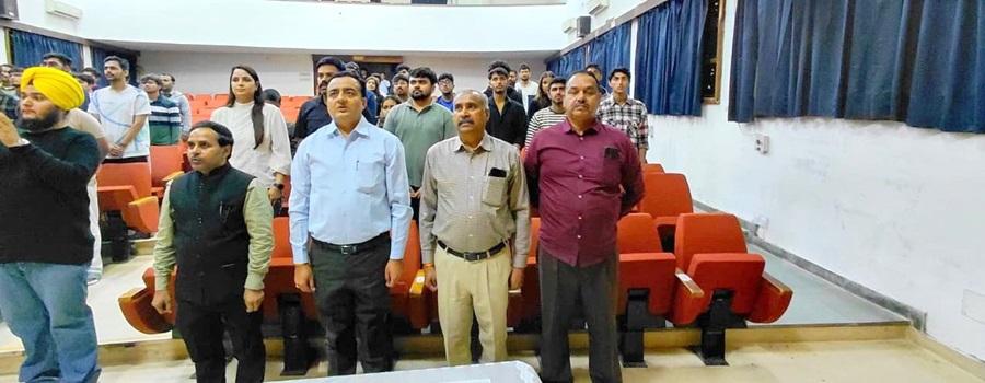 PEC Students Join Nationwide Singing to Mark 150 Years of ‘Vande Mataram’