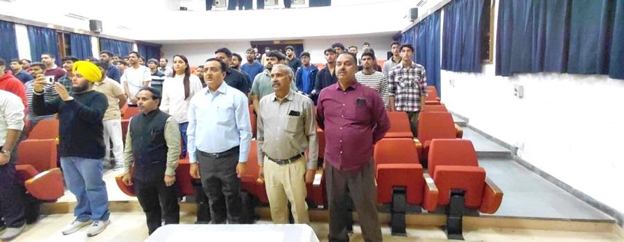 PEC Students Join Nationwide Singing to Mark 150 Years of ‘Vande Mataram’