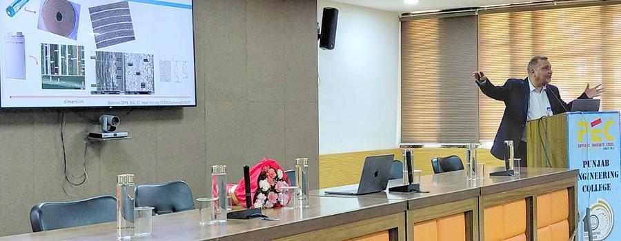 PEC Organises the 9th Dr. J. K. Arora Memorial Lecture.