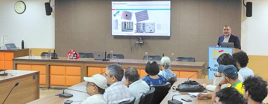 PEC Organises the 9th Dr. J. K. Arora Memorial Lecture.