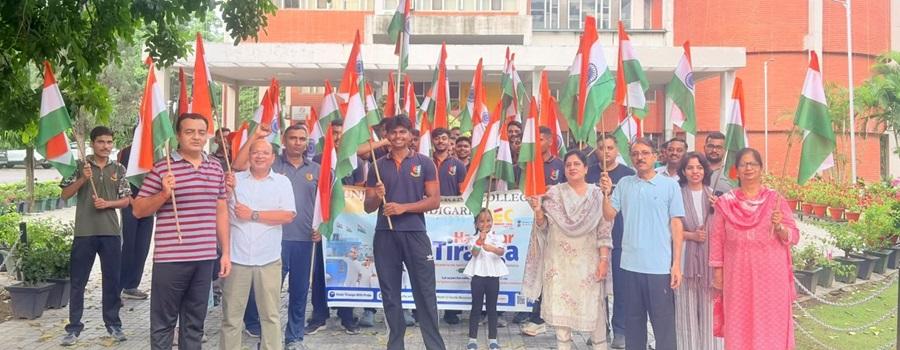 Prabhat Pheri organized at PEC