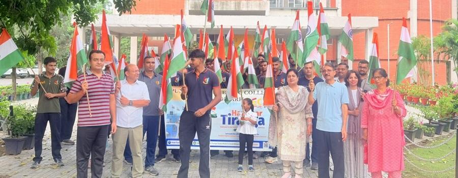 Prabhat Pheri organized at PEC