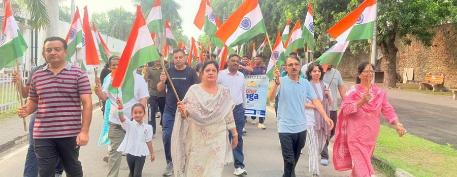 Prabhat Pheri organized at PEC