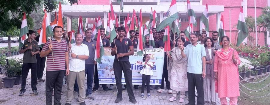Prabhat Pheri organized at PEC