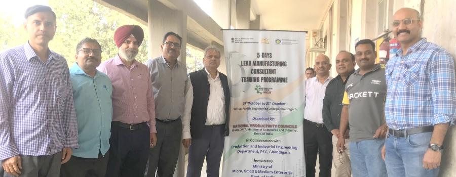 PEC Lean Manufacturing Consultant Training Program