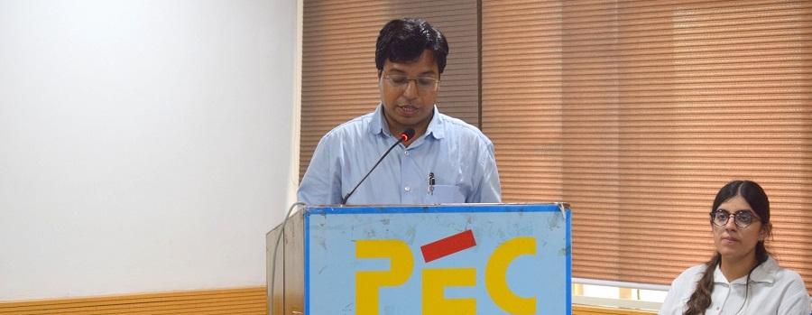 Special lecture Organized by PEC