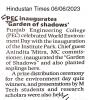PEC inaugurates 'Gardens of shadows'