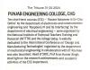 PEC and NITTTR jointly commenced two short term courses