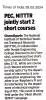 PEC and NITTTR jointly commenced two short term courses