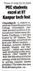 PEC Students excels at IIT Kanpur Tech Fest