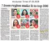 PEC Students shines in UPSC Examinations 